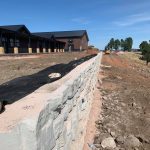 Retaining wall construction in Rapid City SD by Remboldt Lawn Services