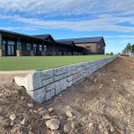 Beautiful retaining wall in the Black Hills SD