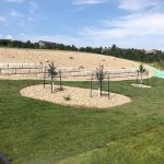 Retaining wall built in Rapid City SD by Remboldt Lawn Services